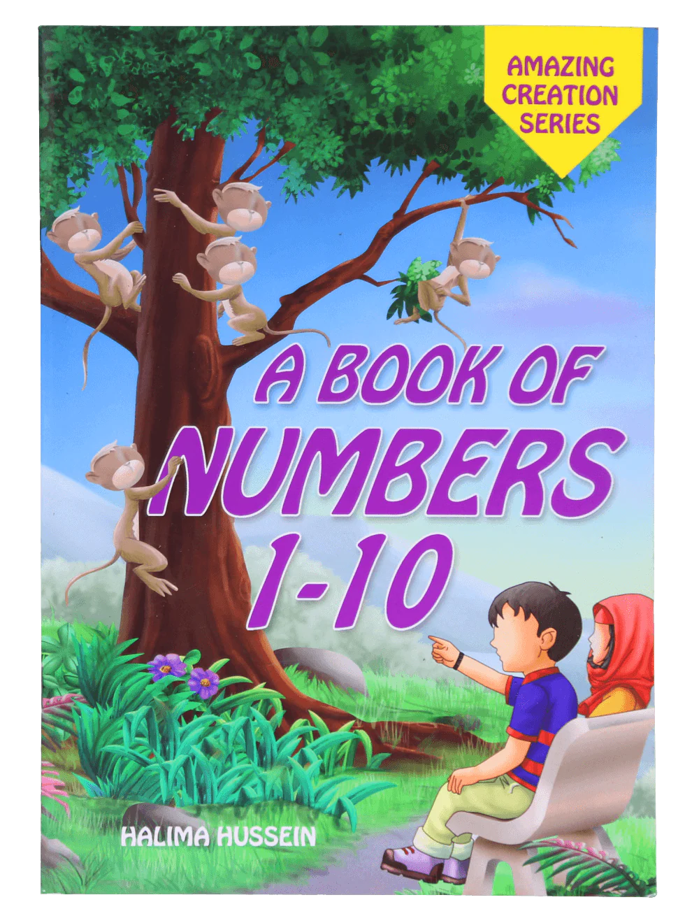 A Book of number 1-10 (4 Colors)