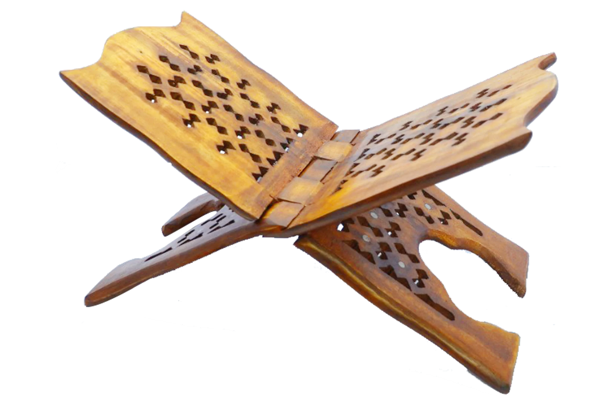 Brass Jaali Rehal- 8 Inch - Image 9