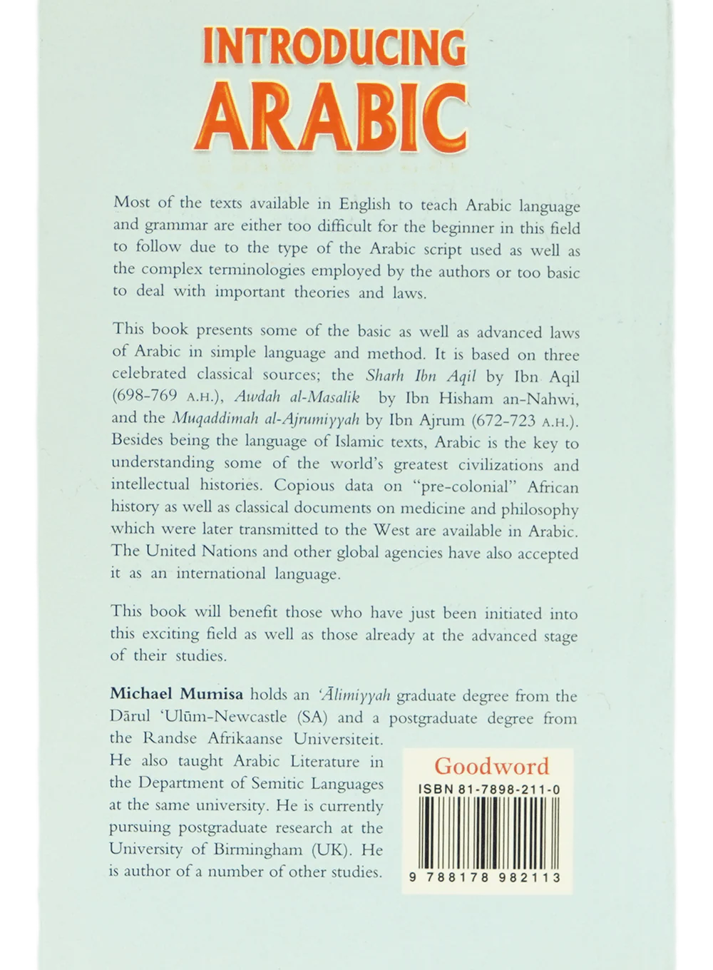 Introducing Arabic - Image 2