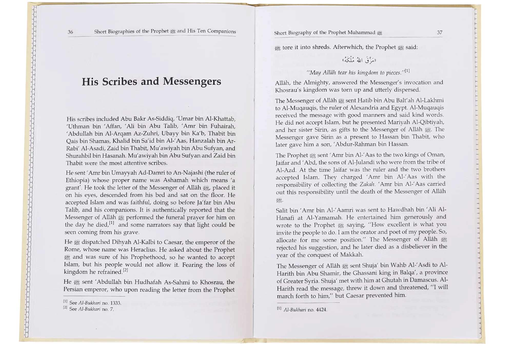 Short Biography of the Prophet and His Ten Companions - Image 3