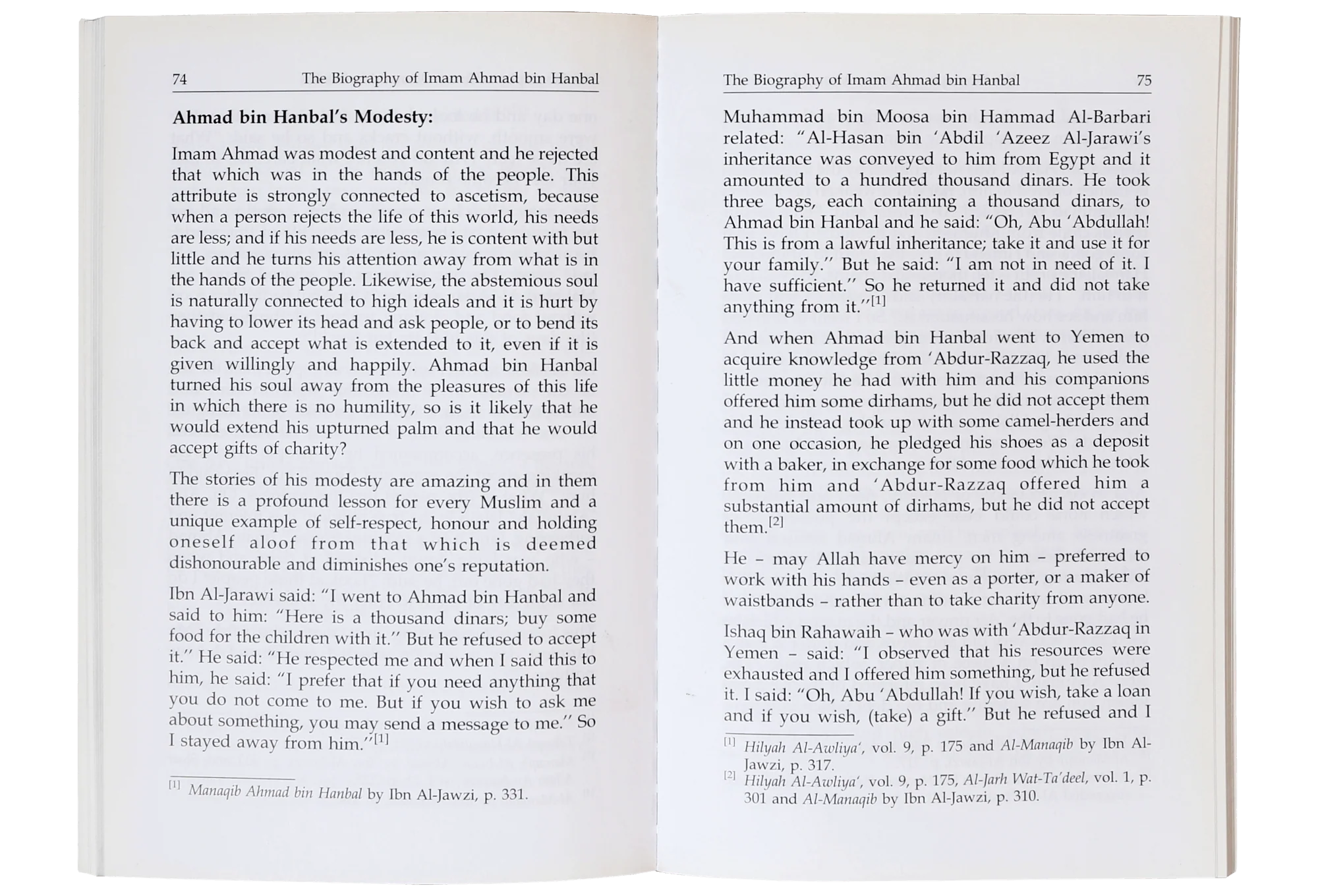 The Biography of Imam Ahmad bin Hanbal (R.A) - Image 3