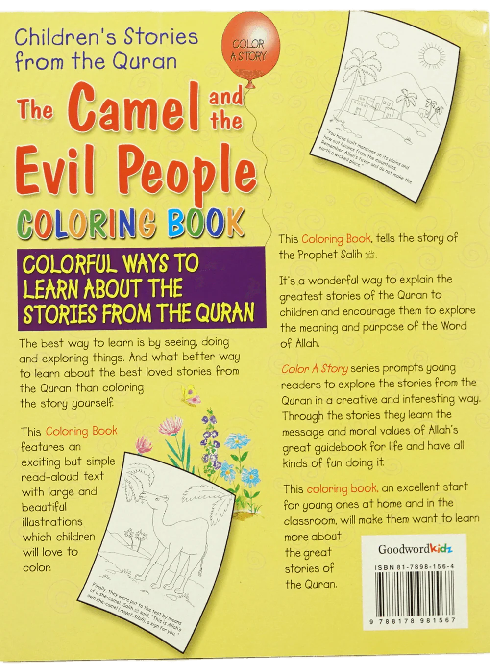 The Camel and Evil People cooring book - Image 2